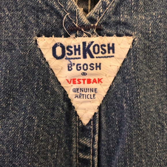 OSHKOSH B’GOSH 4t denim overalls - Picture 3 of 5